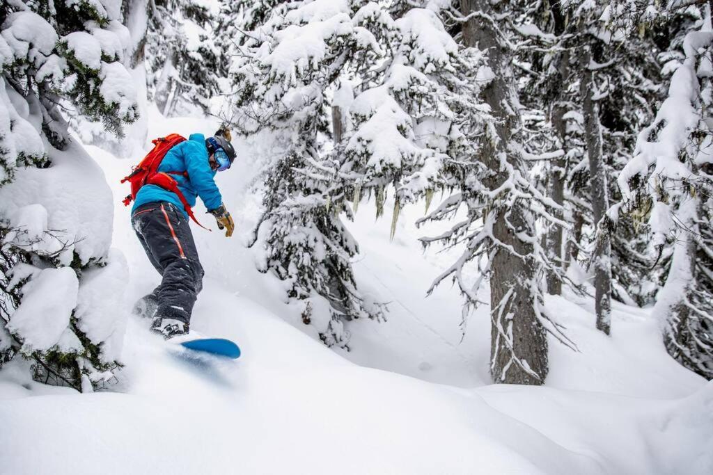 Ski In Ski Out With Huge Game Room And Hot Tub Fernie Eksteriør bilde